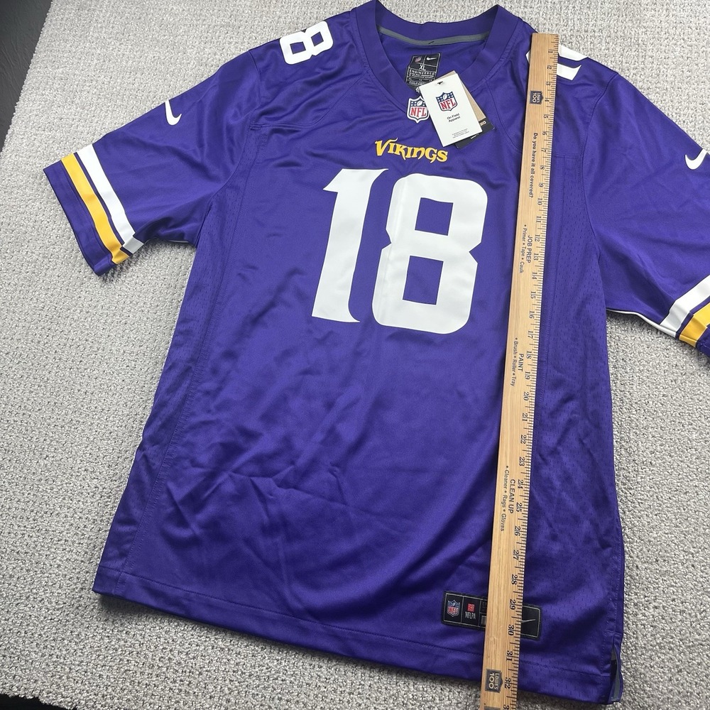 Nike Justin Jefferson Minnesota Vikings Vapor FUSE Limited Jersey Mens XL NWT - Picture 7 of 11